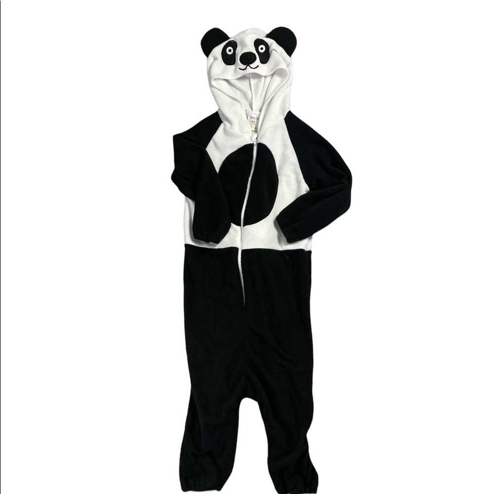 Familus Kids Panda Bear Animal Pajama Onsie Fleece with Hood